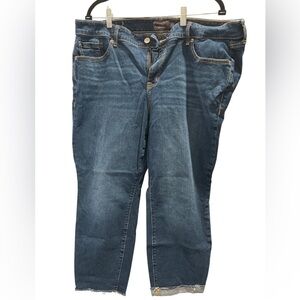 Torrid Crop Boyfriend Vintage Stretch